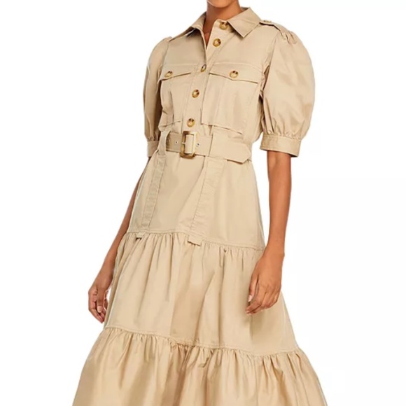 Derek Lam 10 Crosby Buffy Utility Maxi Dress - Picture 1 of 6